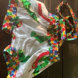 2T Handmade Hungry Caterpillar Shorts